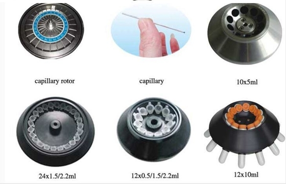 24 ক্যাপিলারি হেমাটোক্রিট সেন্ট্রিফুগস 12000rpm পরীক্ষাগার জন্য