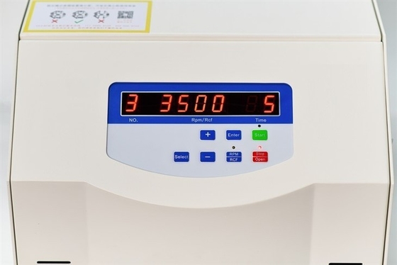 ফ্রিকোয়েন্সি মোটর সহ 4x400ml টেবিলটপ লো স্পিড সেন্ট্রিফুগ