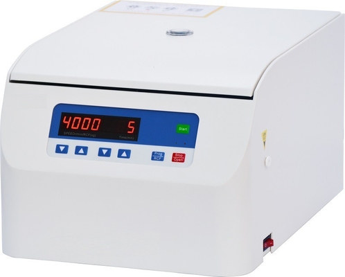 4000 Rpm নিম্ন গতির বেঞ্চটপ সেন্ট্রিফুগ 5ml/10ml/50ml ক্ষমতা, সর্বোচ্চ 6×50ml কনফিগারেশন