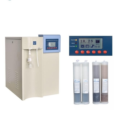 AC110V-240V 10 লিটার / ঘন্টা ল্যাবের জন্য ডিওনিজড ওয়াটার সিস্টেম