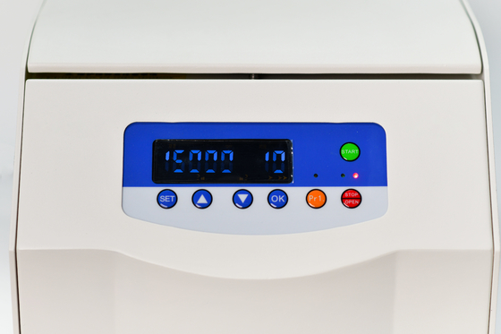 বেঞ্চটপ 16500rpm হাই স্পিড সেন্ট্রিফুজ বহুমুখী রটার বিকল্পগুলির সাথে