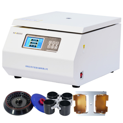 টেবিল শীর্ষ 20000 rpm 4 * 750ml উচ্চ গতির সেন্ট্রিফুগ পরীক্ষাগার ব্যবহারের জন্য হাসপাতাল ক্লিনিক